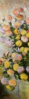 Monet, Claude Oscar - Vase of Dahlias
